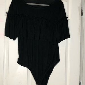 Ruffled Body Suit